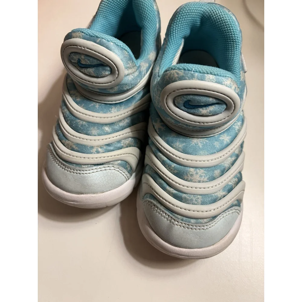 Nike Dynamo Blue Slip On Baby/ Toddler Girls Size 10c Tennishoes Sneakers Preown